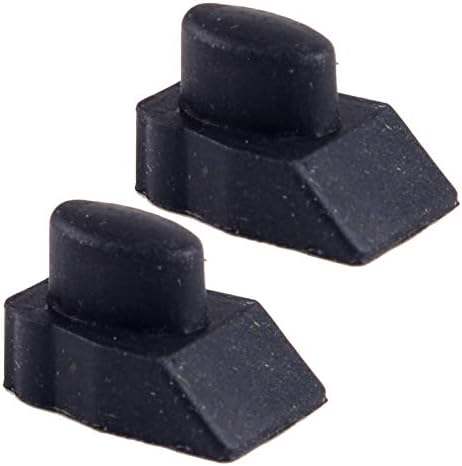 beler 2PCS Door Handle Switch Oval Button/Fingerprint Acquisition Module/Keyless Unlocking Cap