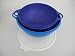 Produktbild TUPPERWARE Rührschüssel Maximilian 7,5 L blau B04 Jumboschüssel+Sieb 3,75L 16892