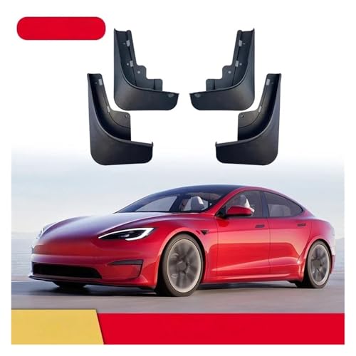 Guardabarros para Tesla Model S que evitan manchas de barro y salpicaduras 4