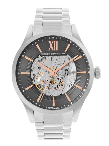 Image of French Connection Automatic Grey Dial Men's Watch-FCA10SM