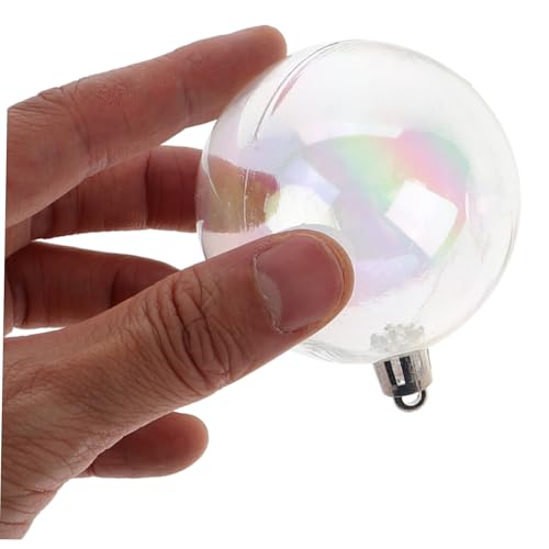72 pièces de boules de Noël plastique colorées déco sapin incassable pour fêtes