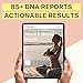 PlexusDx Stress & Mental Health Genetic Test | 85+ DNA Reports Including Mood, Anxiety, Cognition, and Brain Health | Custom Supplement, Diet, and Lifestyle Recommendations