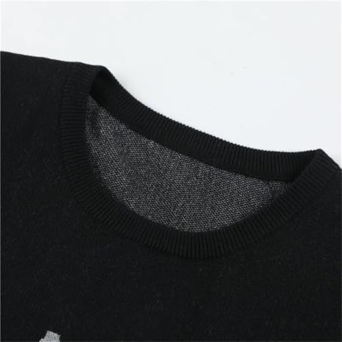 Men Soft Pullover Sweater Casual Knitwear Slim Fit Long Sleeve Jumper for Winter Daily3