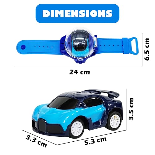 VGRASSP Wrist Watch Remote Controlled Mini Car Toy - Image 4