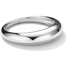 NOKMIT Chunky Dome Rings for Women Dainty 14K Gold Silver Tone Cute Bold Dome Statement Ring Thick Minimalist Thumb Band High Polished Smooth Comfort Fit Size 5-10