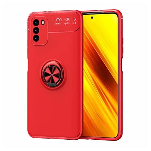 Skal Kompatibel Samsung Galaxy S7 Edge Ring Fodral|360°Ring Magnetiska Stativ Bilfäste Skydd Cover|TPU Smal Mjuk Silikon Stötsäkert Stötfångare Case|Röd|Härdat glas Film2