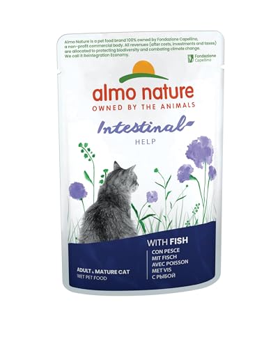 almo nature Functional Intestinal Help Wet Cat Food with Fish ...