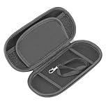 Tbest Soft Travel Protective Case Pouch Cover, Slim Case for 3000 Case Ps Double Compartment Carrying Case Black Protective Hard Cover Carry Pouch Travel Bag (Black)