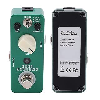 Pédale de précision d’échantillon, pédale d’effet de réduction d’échantillon 31250 Hz ~ 60 Hz pour basse - Les Beatles, Paul McCartney, John Lennon, RIngo Starr, George Harrison Pédale de précision d'échantillon, pédale d'effet de réduction d'échantillon 31250 Hz ~ 60 Hz pour basse – Image 2