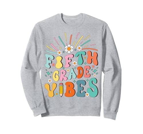 Fifth Grade Vibes 5th Grader Girls Boys Back To School