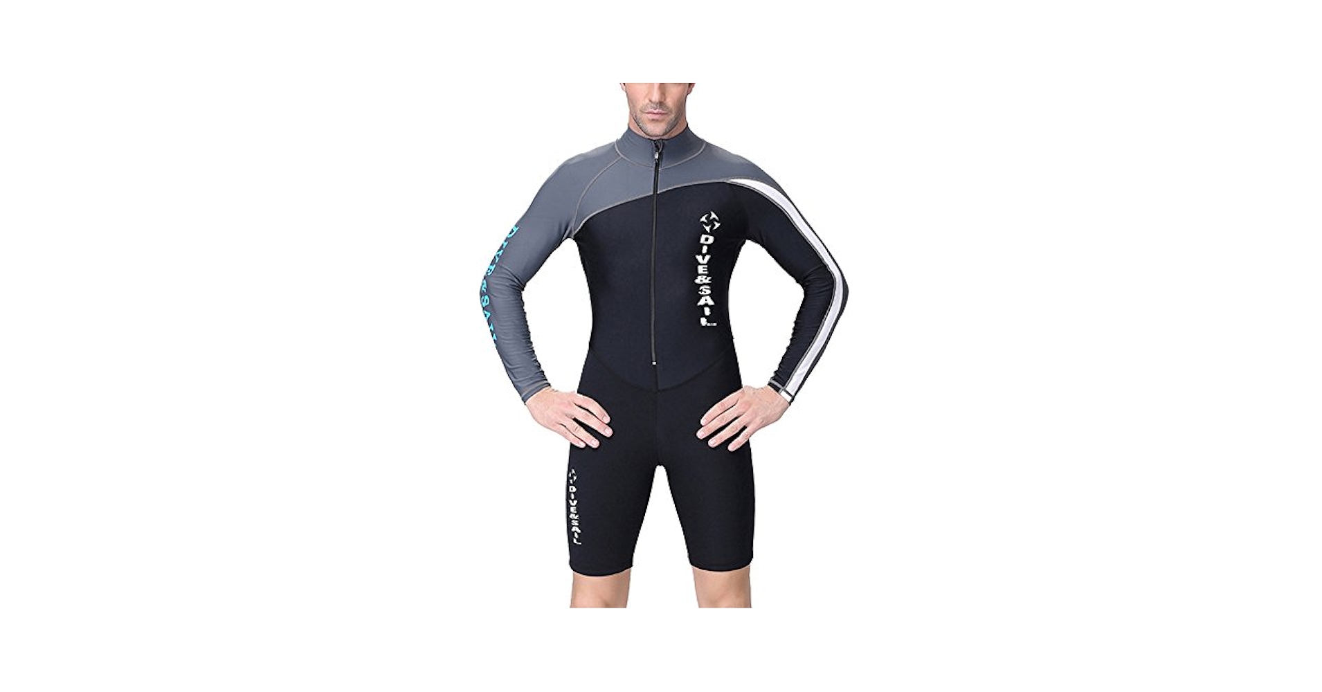 Amazon.com: DIVE & SAIL Wetsuit for Men UV Protection Diving