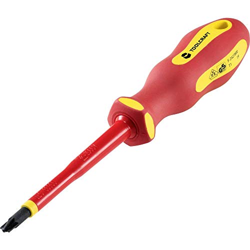 TOOLCRAFT SL/PZ2 VDE Plus/Minus Screwdriver Size (Screwdriver) SL/PZ 2 Blade Length: 100 mm, Multi-coloured