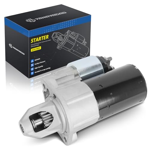 YINAVAGAD 0061515901 Starter Motor for Mercedes-Benz 3.0L V6 CLK280 C300 E300 ML300 SLK300 S300, 3.5L V6 CLK350 E350 ML350 SL350 S350, 4.7L V8 GL450, 5.5L V8 CLS500 G500 ML500 S500, See Fitment!