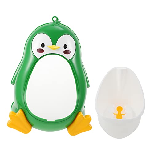 ANDRESLAD かわいいペンギン型の男の子と女の子の小便器。男の子用おしっこトレーナー。使いやすく、バスルームに飾るトイレシートとして設置可能。