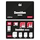 tizi Simmelalbum Universal - Praktisches SIM Karten Sammelalbum (SIM Organizer) mit SIM Adaptern und SIM Auswurf-Pin