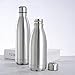 Bouteille Inox Enfant,1000 Ml Bouteille D'Eau En Acier Inoxydable Sport Double Paroi Chaude Eau Froideinsulated Vacuum Flask Pour Kids School, Facile À Transporter, Peut Être Utilisé Pour La Cours