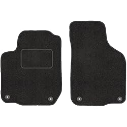 Juego de Alfombrillas Delanteras de Terciopelo para Volkswagen Bora (98 – 04), 2 Piezas, Ajuste