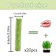 KEQAR 20 Pcs Katzengras Snack 100g Katzengras Sticks Gefriergetrocknet Snacks für Katzen für die Zahnpflege und Haarknäuel Entfernen Katzenminze Cat Grass Stick