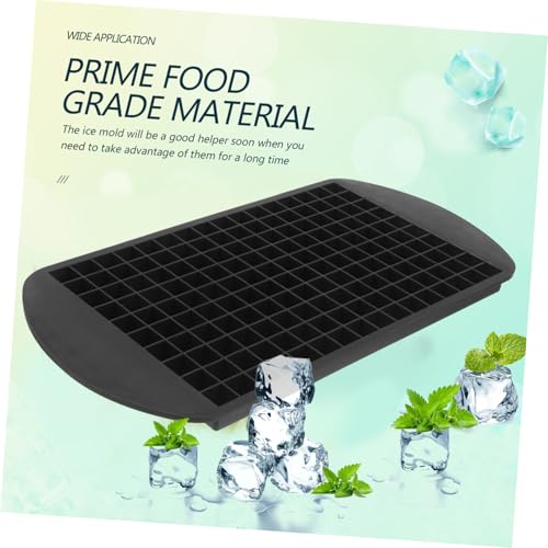 Hieleras de silicona 2pzs molde apilable 160 cubos miniatura 5