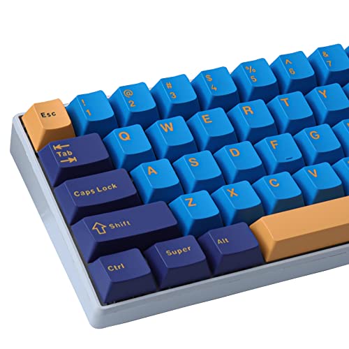 Touches PBT 172 touches profil Cherry haut de gamme avec barre espace 7U pour clavier