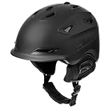 meteor Skihelm für Erwachsene und Kinder Snowboardhelm - Ski Helme mit Active Belüftungssystem Jungen Skihelm mit System zur Installation von Skibrillen für klare Sicht