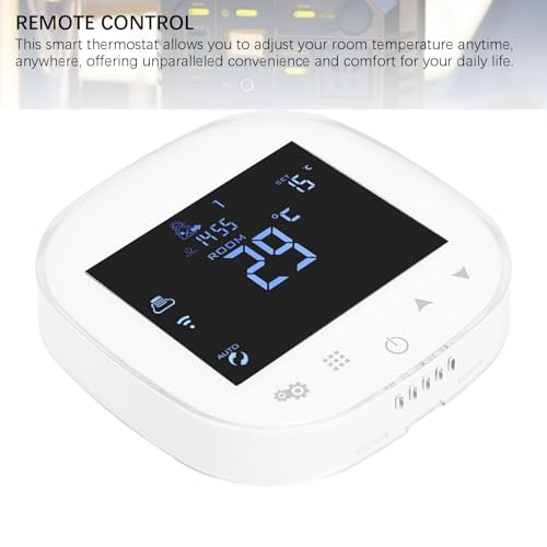 Thermostat Intelligent WiFi programmable régulateur de température mural blanc ABS - 6