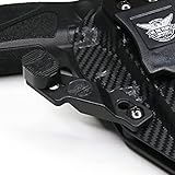 We The People Holsters - Modwing Holster Claw Kit - Left & Right Hand Light Concealment Wing for IWB Holsters - Kydex Holster Claw with Hardware Kit - Adjustable Depth & Angle - Gray