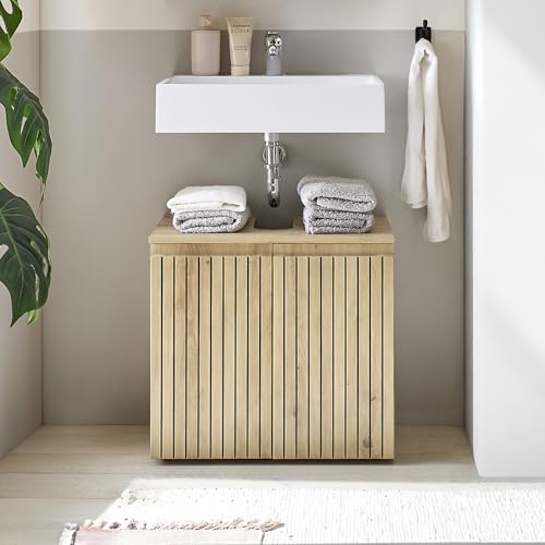 Image of Julian Bowen Brown Austin 2 Door Under Sink Cabinet
