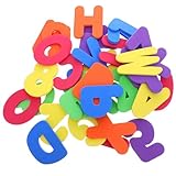 Ludiques et parfaits pour le bain, ces jouets doivent être utilisés sous la surveillance d'un adulte afin de garantir le jeu et d'éviter tout risque d'ingestion de petites pièces. lettres pour le bain