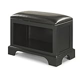 Bedford Black Storage Bench by Home Styles