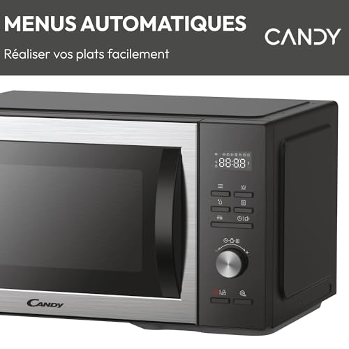 Candy CMGA31EDLB Four Micro ondes Gril Grande Capacité Recettes Automatiques Fonction Gril Nettoyage Auto Programmateur digital Fonction décongélation - vue 4
