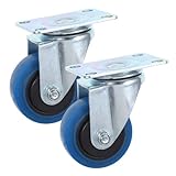 Facilité d'entretien : les roulettes pivotantes et les roulettes à plaque supérieure sont conçues pour un remplacement facile, ce qui profite aux utilisateurs de roulettes de chariot et de roulettes de déplacement de caisses de route