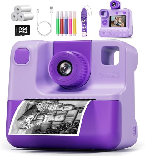GREENKINDER Instant Print Camera