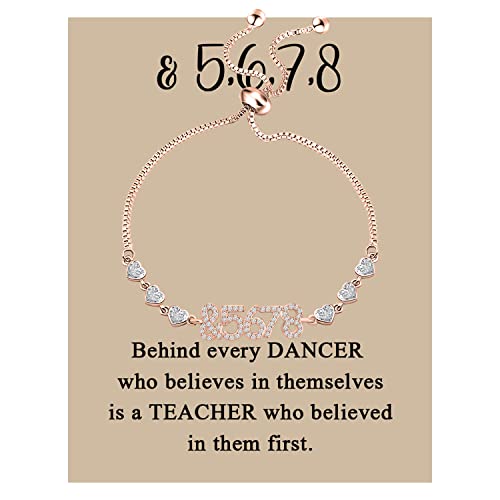 MAOFAED Dance Teacher Gift Behind Every Dancer Who Believes In Themselves Is A Teacher Who Believed In Them First