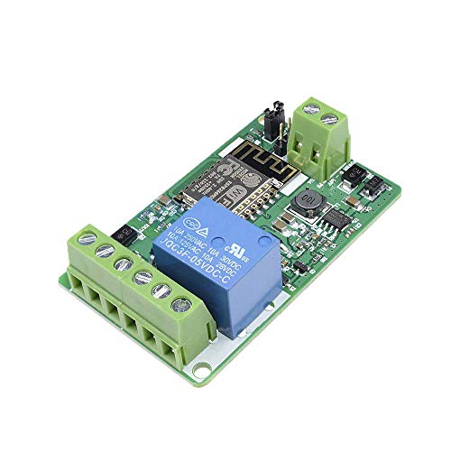 Ximimark 1Pcs ESP8266 Network Relay WIFI Module 220V 10A DC 7-30V 4 Layers Board TVS Input Automatic Protection Ximimark 1Pcs ESP8266 Network Relay WIFI Module 220V 10A DC 7-30V 4 Layers Board TVS Input Automatic Protection