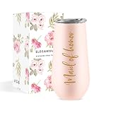 ELEGANTPARK Maid of Honor Gifts Maid of Honor Champagne Flutes Bridesmaid Proposal Gifts Wedding...
