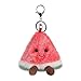 Apricot Lamb Watermelon Cute Food Plushies Keychain, Soft Stuffed Plush Keychain Toys for Kids’ Backpack, Purse, 3.5Inches