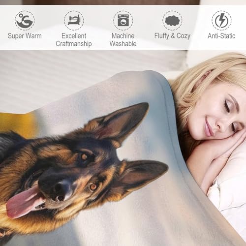 Manta de franela para perro grande ideal para el sofá y cama cuatro estaciones 6