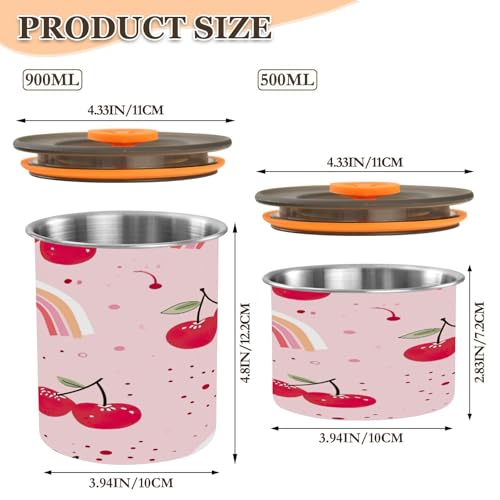 Contenedor Hermético para Café de Acero Inoxidable 17oz miniatura 3