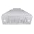 KOBE INX2730SQB-700-2 Brillia 30-inch Built-in/ Insert Range Hood, 3-Speed, 750 CFM, LED Lights, Baffle Filters