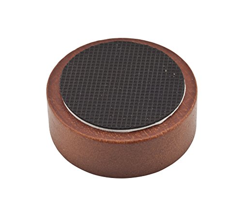 Stanley Hardware V1727 1-11/16" Woodgrain Grip Caster Cups in Brown