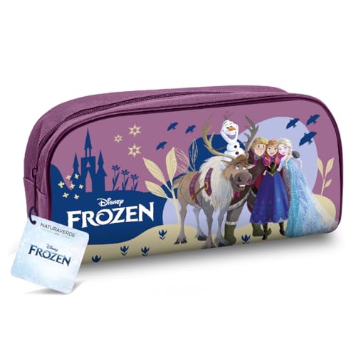Naturaverde | Kids - Frozen Kit Set 2023, Cofanetto Regalo con Shampoo&Balsamo 100ml, Bagnoschiuma 100ml e Beauty Case, Made in Italy