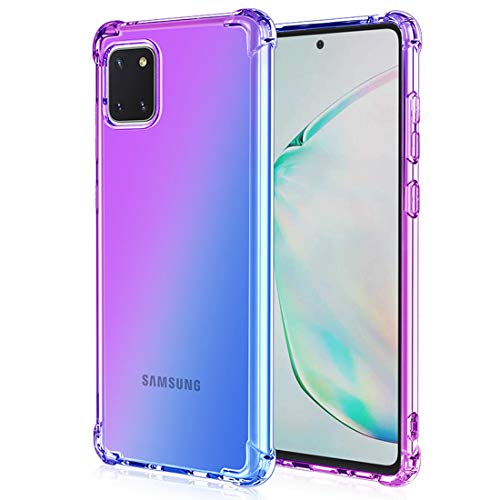 Coque Samsung Galaxy Note 10 Lite fine anti-jaunissement violet