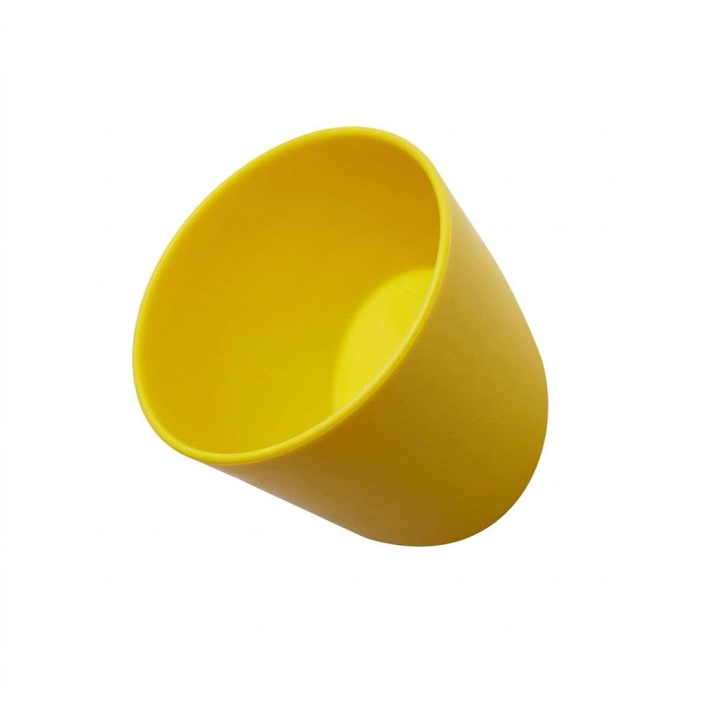 Individual Wall Storage Cups, Small Item Holder for Kitchen, Minimalist Durable FabricKey Holder, 1L Capacity, 32g Yellow-image-44