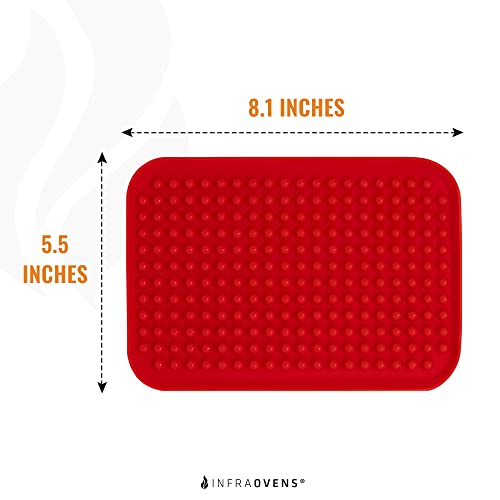 Image of Air Fryer Liner Accessories for Ninja Foodi Dual Air Fryer DZ201, Double Basket Ninja Reusable Replacement for Parchment Paper, Heat Resistant Mat for Air Fryer, Easy Clean and Safe Silicone Liner