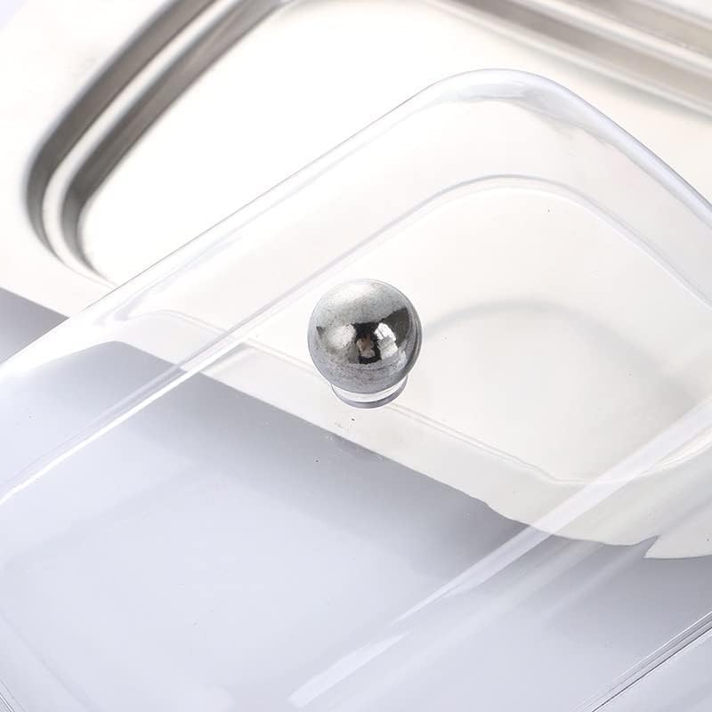 Butter Dishes Butter Box Stainless Steel Butter Box Snack Box Butter Dish Western Food Cheese Box Fresh Bread Box Butter Storage Container