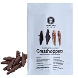 Thailand Unique Chocolate Covered Grasshoppers - Irresistible 15g Gourmet Edible Insects, Premium Dehydrated Bugs, High-Protein Superfood Snack, Unusual, Exotic, Weird Gag Gift (Limited Edition)