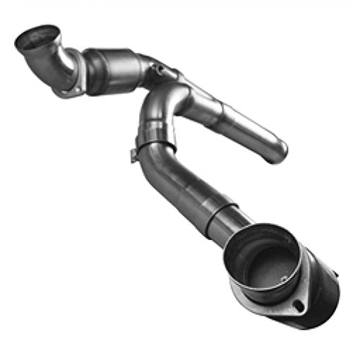 Image of Kooks 28573200 3-1 /2 inch Stainless Steel Catted Y-Pipe (Non-CARB Compliant)
