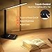 shinelife LED Desk Lamp for Office Home, Bright Desk Light with USB Charging Port, Adjustable Dimmable Desk Lamps 5 Modes 5 Brightness, Touch Study Lamp for Nail, Craft, Puzzle, Sewing, Study, Black