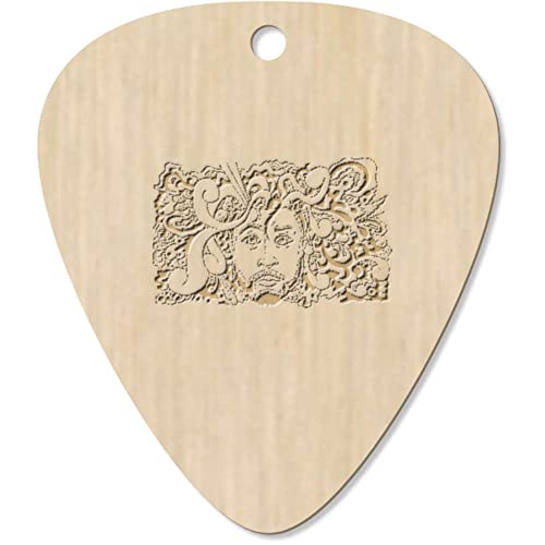 Azeeda 7 x ‘Tête Psychédélique’ médiator/pic de Guitare (GP00026936) - Les Beatles, Paul McCartney, John Lennon, RIngo Starr, George Harrison Azeeda 7 x 'Tête Psychédélique' médiator/pic de Guitare (GP00026936)